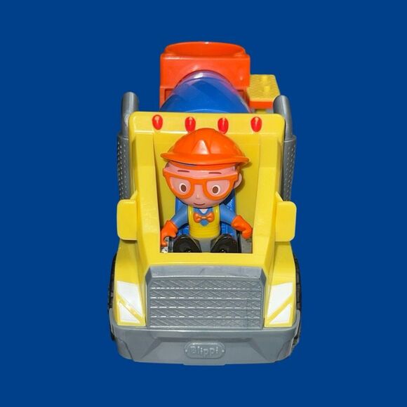 Blippi Cement Mixer Play Vehicle & Posable Figure B16 - Picture 5 of 5
